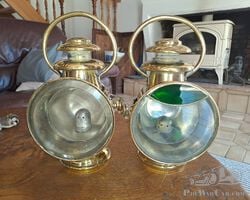 1 pair of Ducellier lanterns