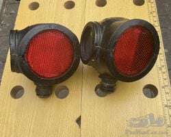 Pair of Rubbolite Divers Helmet Tail Lanps