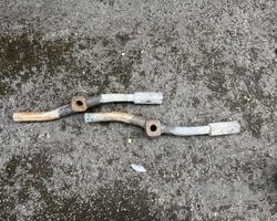 Pair of GP hollow axle forging