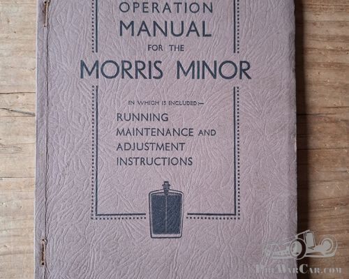 Morris Minor - Operation Manual