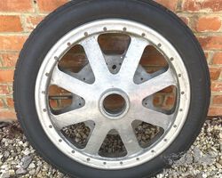 Bugatti early / Lyon beaded edge T35 wheel