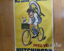 Original Bicycle posters on canvas