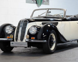 BMW 327 Convertible with increased power and overdrive transmission