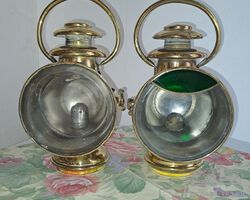1 pair of Ducellier lanterns