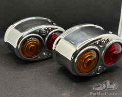 Pair of Scintilla styled tail lights