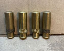Brass ventil caps