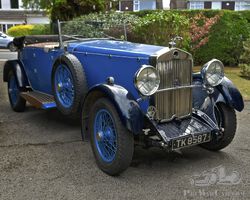 1931 Lanchester 30hp Straight Eight Tourer.