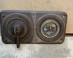 T-Ford dashboard panel. With key.