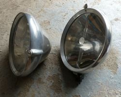 Pair Marchal headlamps in good condition