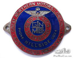 SOLD 8 Great Northern Motors London Ltd Austin dealer badge