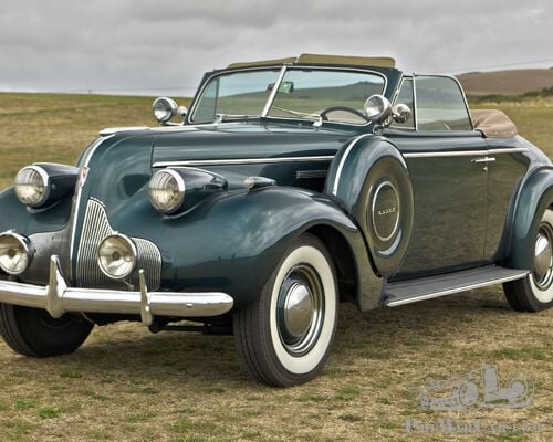 1939 Buick Series 46c Straight Eight Convertible LHD