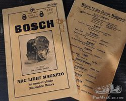 TWO Original Bosch DU4 Magneto Manual