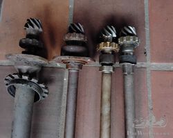 Austin Seven pinion shafts.Period 1932- 1938