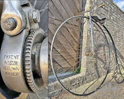 1880S ORDINARY 52 INCH (BOWN PATENT BEARINGS). HIGH WHEELER.