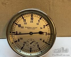 Large German Dashboard Clock by Andreas Veigel Cannstatt – NOS Condition