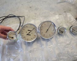 Bmw 315.1 Clock Speedometer Set New Reproduction