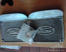 Pair of repro stepplates for Model A Ford