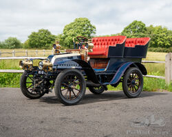 1903 De Dion Bouton 8HP Rear Entrance Tonneau - VCC Dated