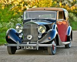 1938 Rolls Royce Wraith Gurney Nutting Sedanca Coupe