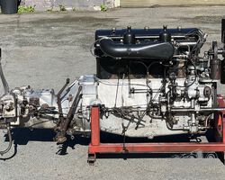 1938 Bentley 4¼ Engine with ancillaries & gearbox,