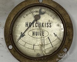 Original Hotchkiss oil pressuer gauge