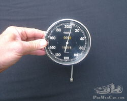 Very Clean Jaeger 120 mm Spedometer up to 200 Km / H