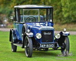 1923 Daimler D16 Landaulette. Electric vehicle.