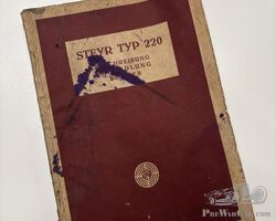 Steyr 220 user's manual