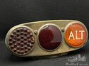 Vintage Italian triple tail light