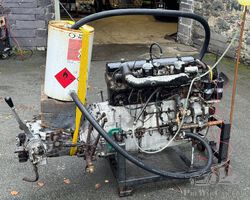 1936 Derby Bentley 3½ Engine with ancillaries & gearbox,