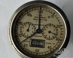 BONNIKSEN 100 MPH speedometer