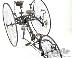Quadrant tandem tricycle. Circa 1886 | Carrère & Laborie | Sale on December 4, 2025