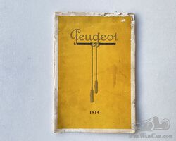 Peugeot 1914 catalogue