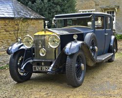 1929 Rolls Royce Phantom 1 H. J. Mulliner Weyman Faux Cabriolet