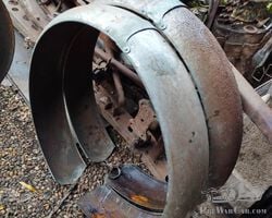 Paire of spare wheel cover