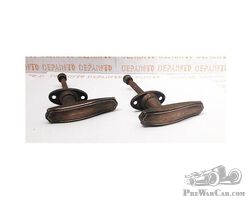 Brass door handles