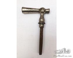 Brass door handle