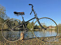 1889 RUDGE BICYCLETTE CROSSFRAME SAFETY