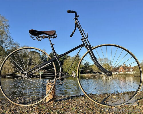 1889 RUDGE BICYCLETTE CROSSFRAME SAFETY