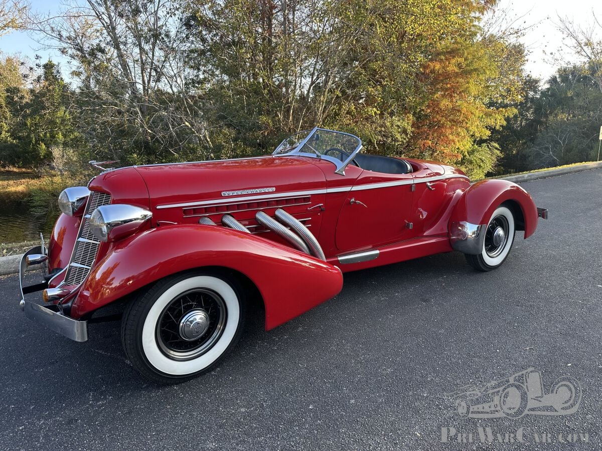 Car Auburn 653 Boattail Speedster 1935 for sale - PreWarCar