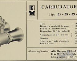 Weber 40/45DCO // 40/42/45DCO3