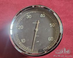Fine large 5 inch 125mm 0-6000rpmJaeger Rev Counter Tachometer for numerous quality French cars in particular.