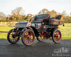 1904 Cadillac Model A Rear Entrance Tonneau - INC Trailer