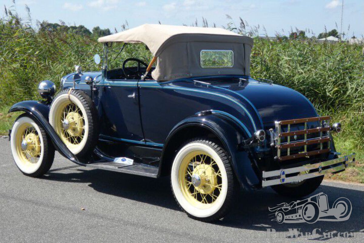 Ford Model A Roadster 1931 Danbury Mint - échelle 1:24, Moulé Sous Pression