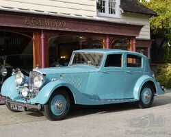 Bentley 4 ¼ litre MR Series 1938 Semi Razor Edge Saloon by Park Ward