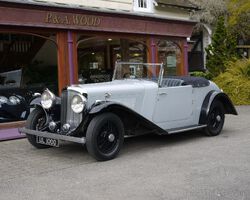 Bentley 4 1/4 litre 1937 3 seat All Weather Tourer by James Young
