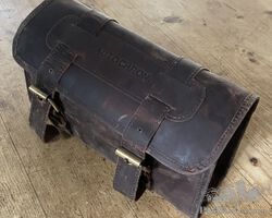 Small leather tool bag.