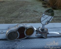 Packard Mirror and Tail-light!