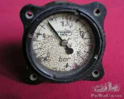 Bourdon Paris Aviation Pressure Gauge