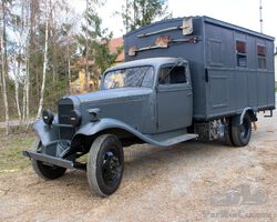 Opel Blitz Funkkoffer 1935 – originaler Brief – restauriert, fahrbereit